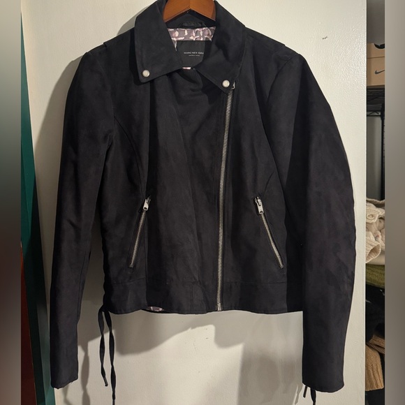 Marc New York Faux Suede Moto Jacket - Picture 7 of 7